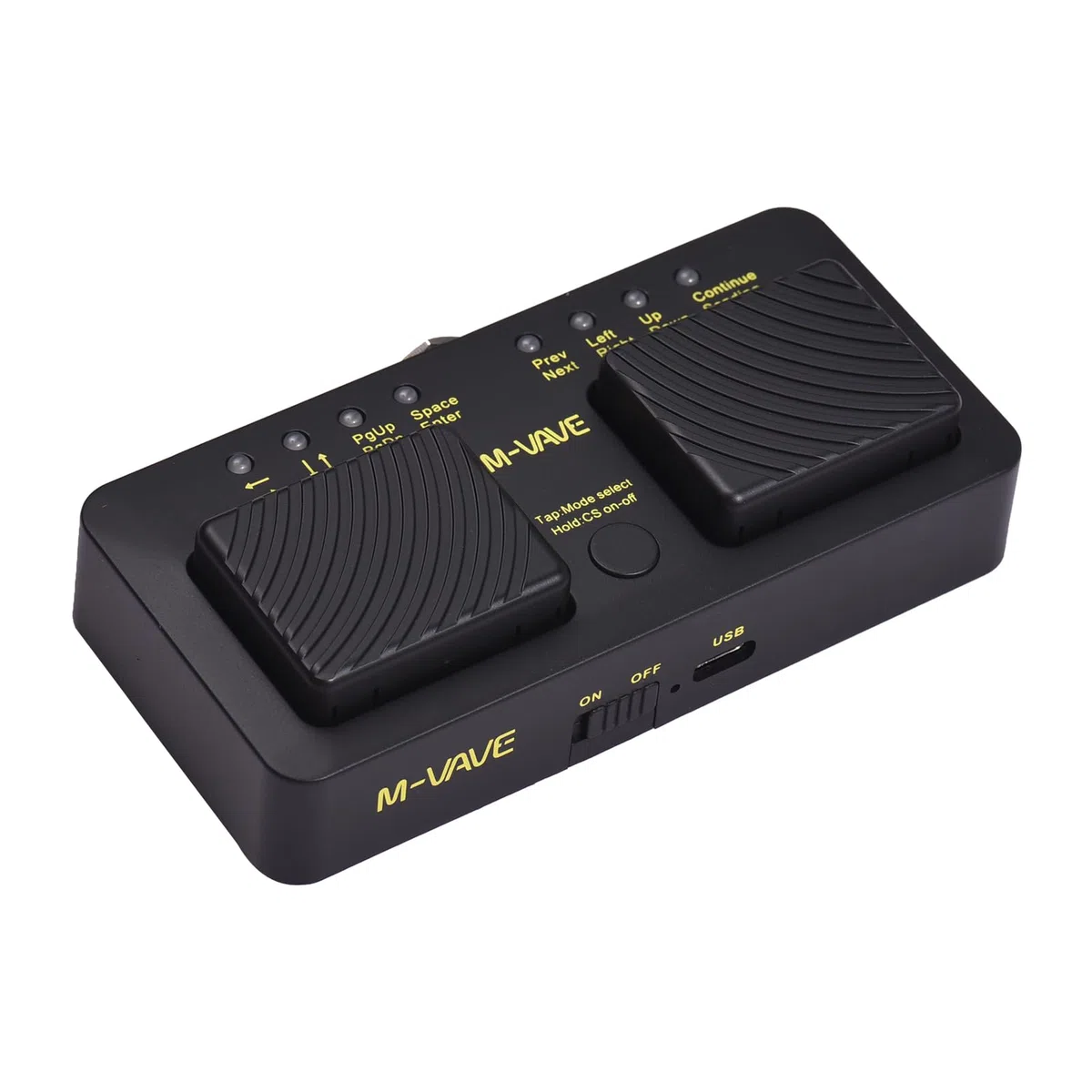 Btuty Ricaricabile Wireless Intelligente Pedale di Controllo MIDI Page Turner Pedale Musica Sheet Turner Controllo MIDI Wireless BT Spectrum Flipper Controller Connessione BT