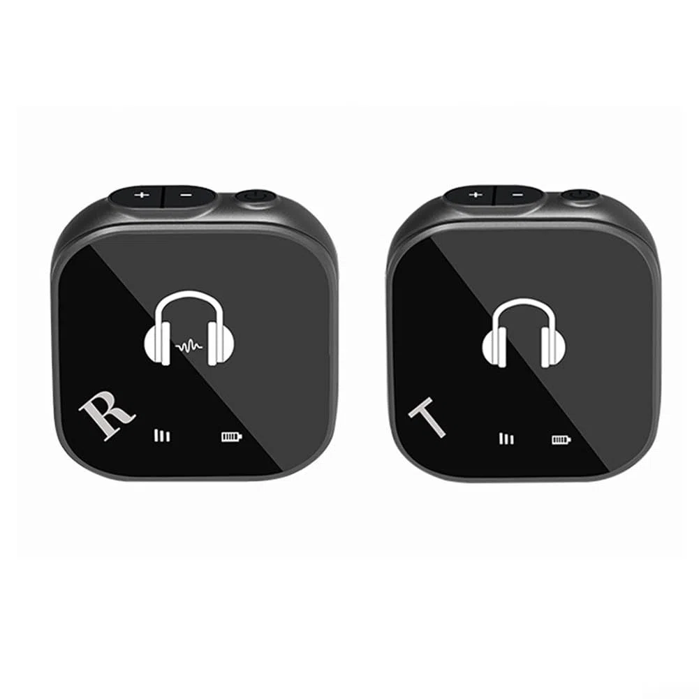 Auricolari senza fili 5.8G In Ear Monitor, Trasmettitore Professionale Ricevitore Wireless Cuffie, Fase