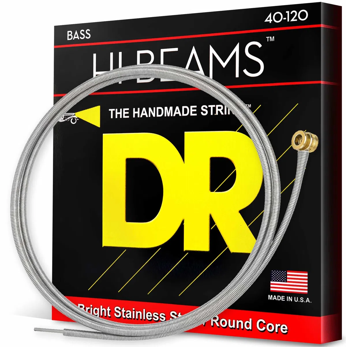 DR Strings LR5-40 Corde per basso Hi-Beam a 5 corde (45-125)
