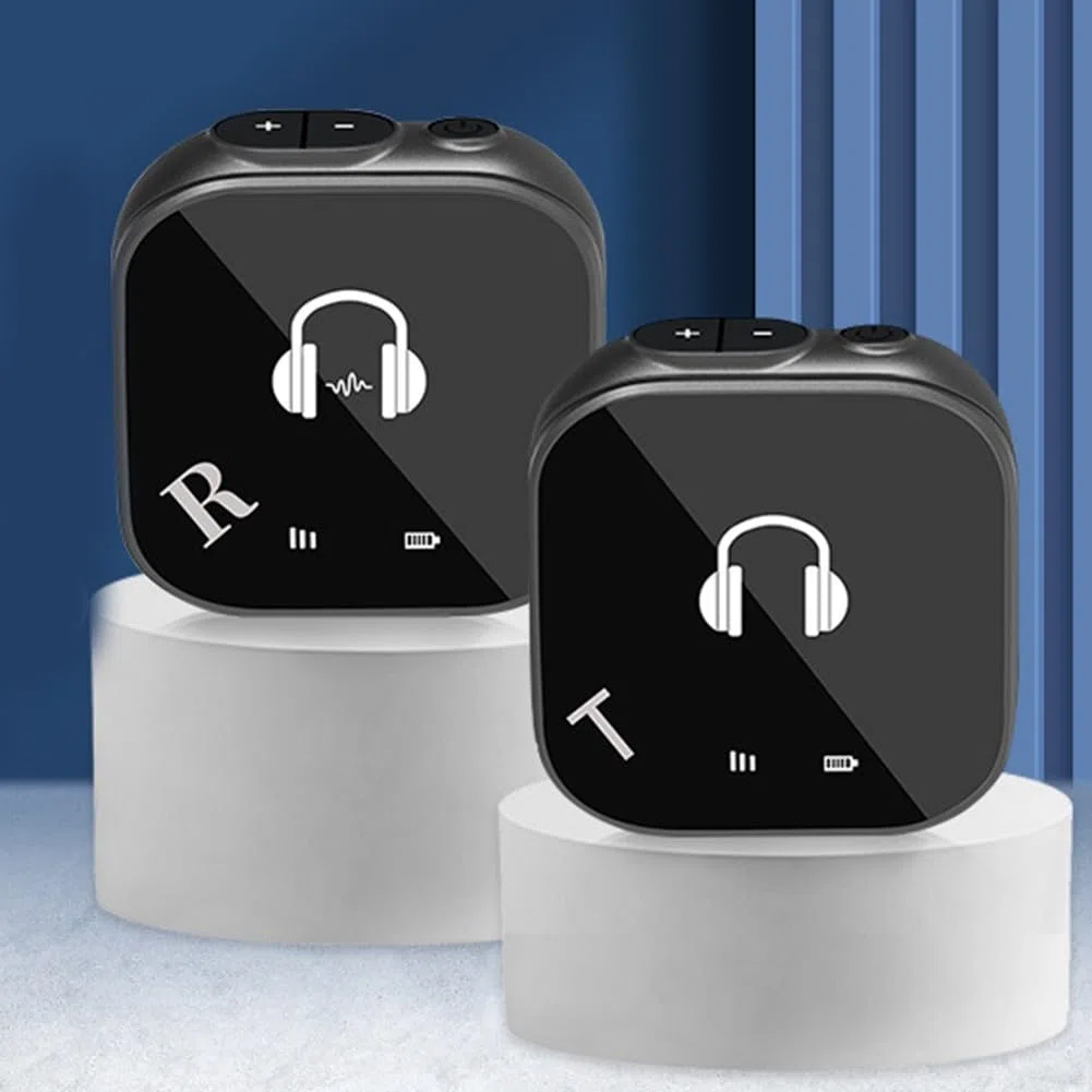 Auricolari senza fili 5.8G In Ear Monitor, Trasmettitore Professionale Ricevitore Wireless Cuffie, Fase