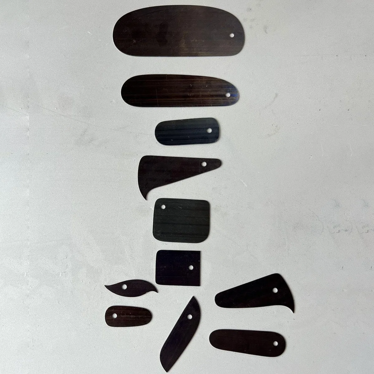 F Fityle Set di raschietti per violino da 11 pezzi, strumenti per chitarra, strumenti per liutaio per progetti di lavorazione del legno per violinista