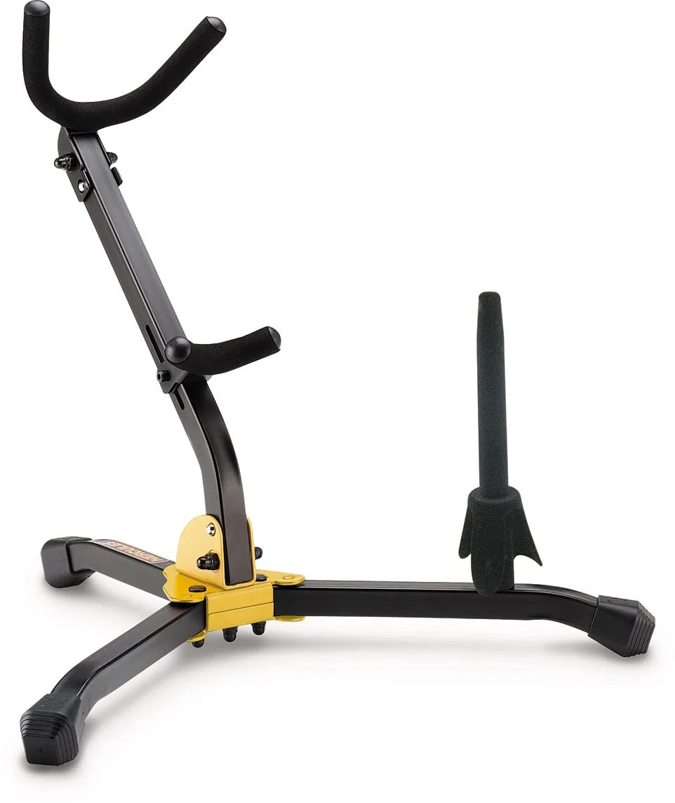 Hercules DS532BB Stand for 1x Alto/Tenor Saxophone and 1x Clarinet/Flute with Bag
