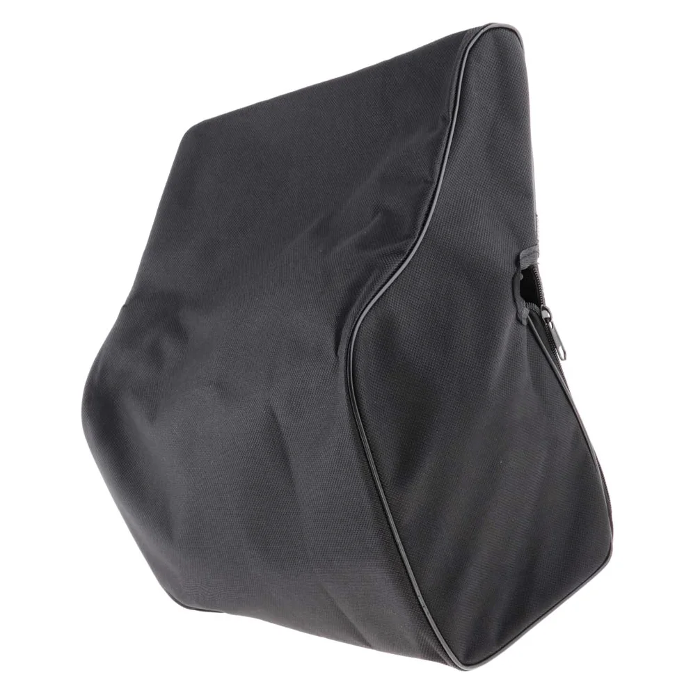 Custodia per Fisarmonica a Piano Imbottita Spessa per Fisarmoniche a Basso, Nero - nero 48-72