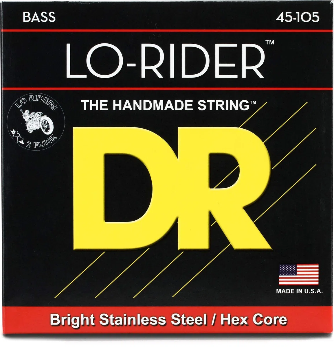 DR Strings MH-45 Lo Riders Corde per basso (45-105)