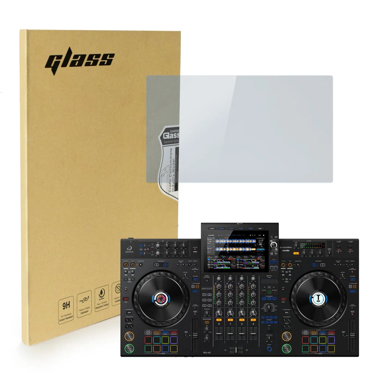 SUND PREMIUM QUALITY Pellicola protettiva per controller AlphaTheta XDJ-AZ DJ