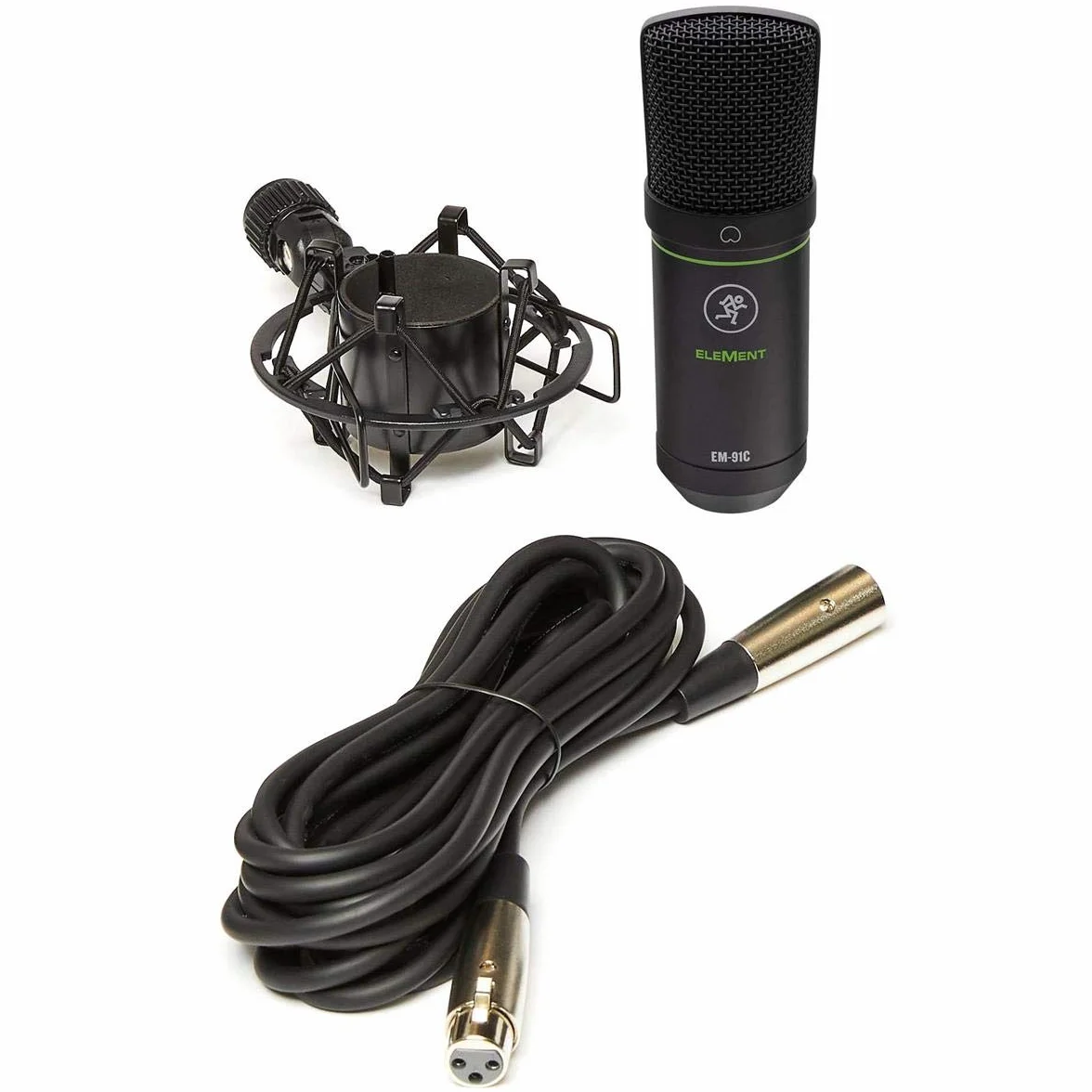 MACKIE Em-91C Microfono a Condensatore a Diaframma Largo per la Registrazione in Studio Professionale