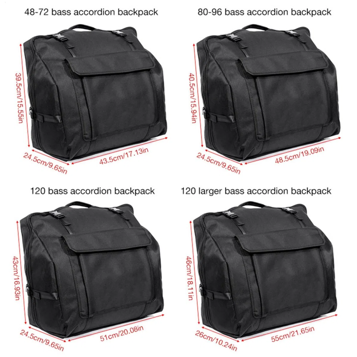 Borsa per la fisarmonica - borsa per la fisarmonica regolabile | Tasto di stoccaggio del pacchetto, borsa per la fisarmonica portatile per chitarristi, bassisti, tecnici del suono